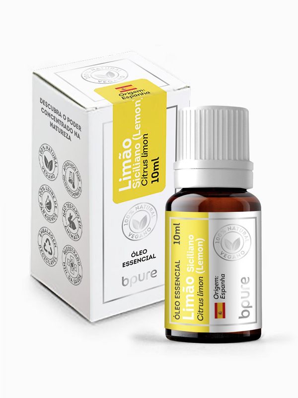 Óleo Essencial - Limão Siciliano - 10ml