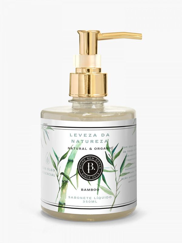 Sabonete Líquido - Organic Bamboo - 350ml