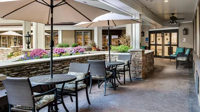 Exterior view of Atria Glen Cove