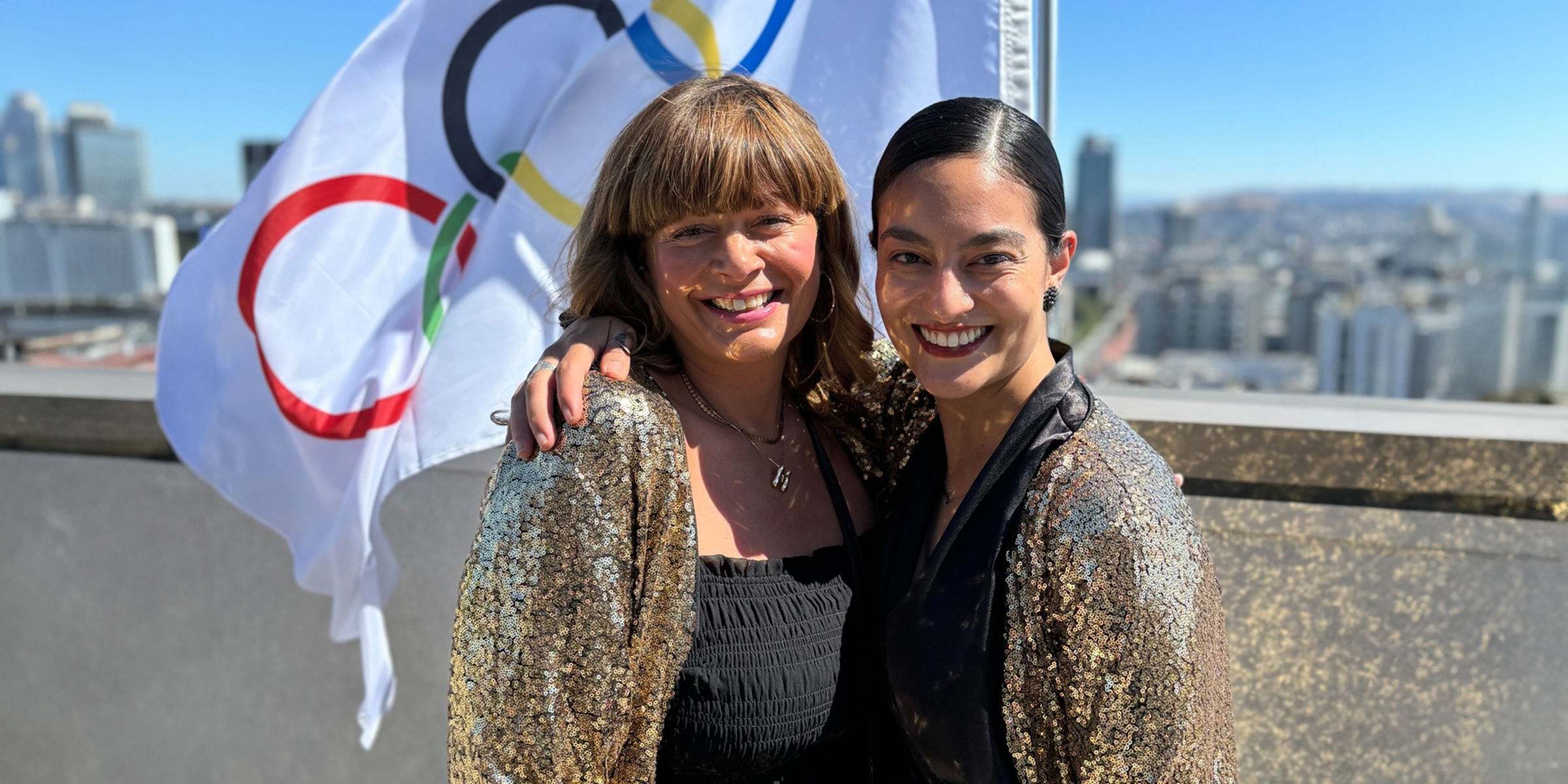 Coterie Resident Engagement Directors Melissa Orr Azzato (Hudson Yards) and Jasmin Moosavi (Cathedral Hill)
