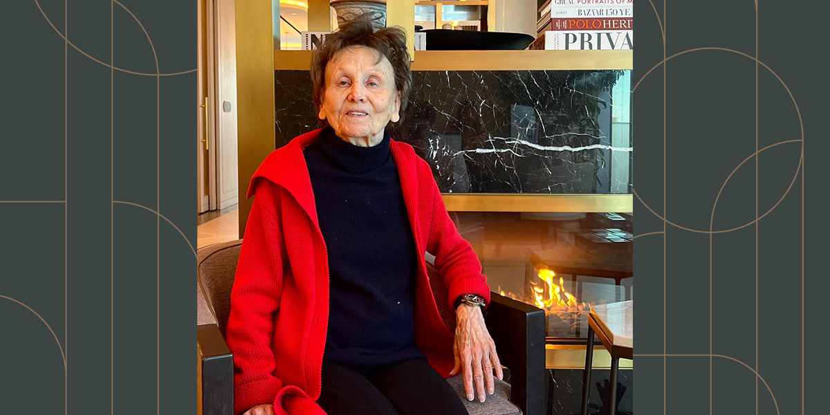 Holocaust survivor and Coterie Hudson Yards resident Rachel K. shares how she escaped the Nazis and built a new life for herself in America.