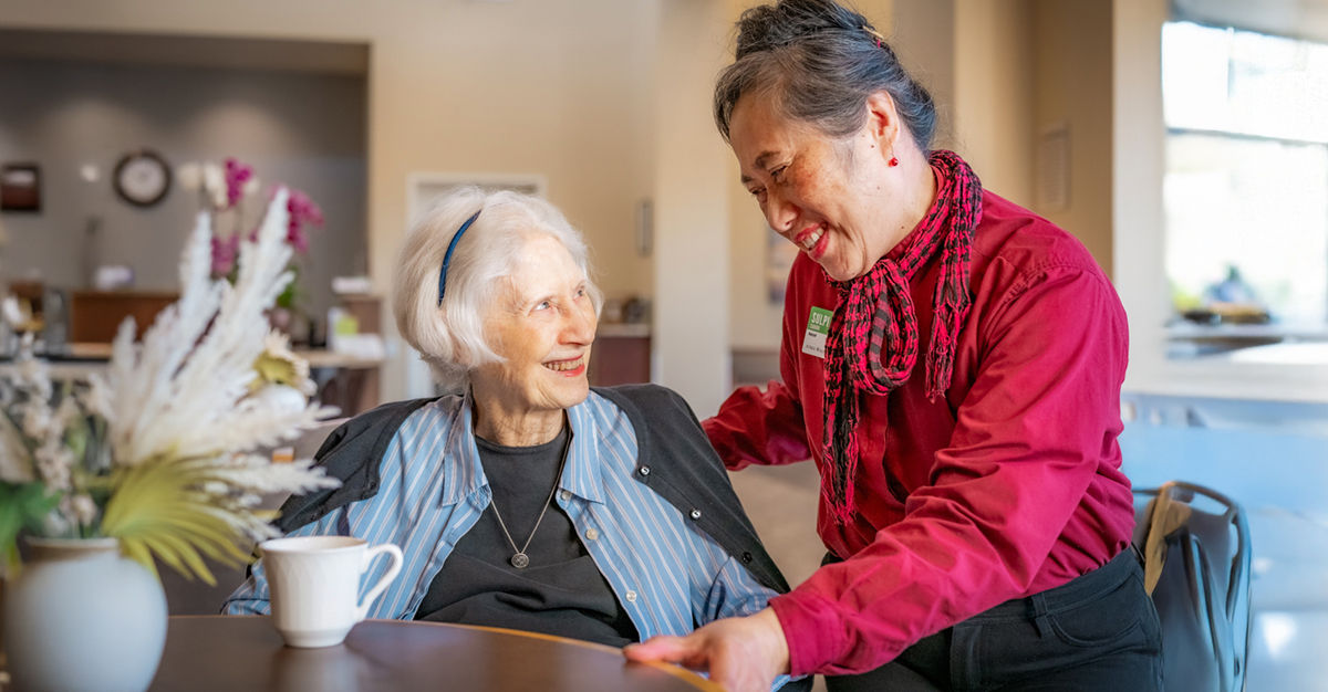 At Atria, senior living isn’t just about care – it’s about connection. Meet Sulpi, an award-winning team member who brings joy to every resident she serves.