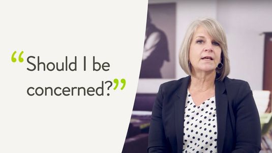 Graphic quote "Should I be concerned?"