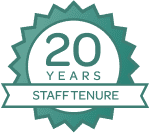 20 Year Staff Tenure Badge