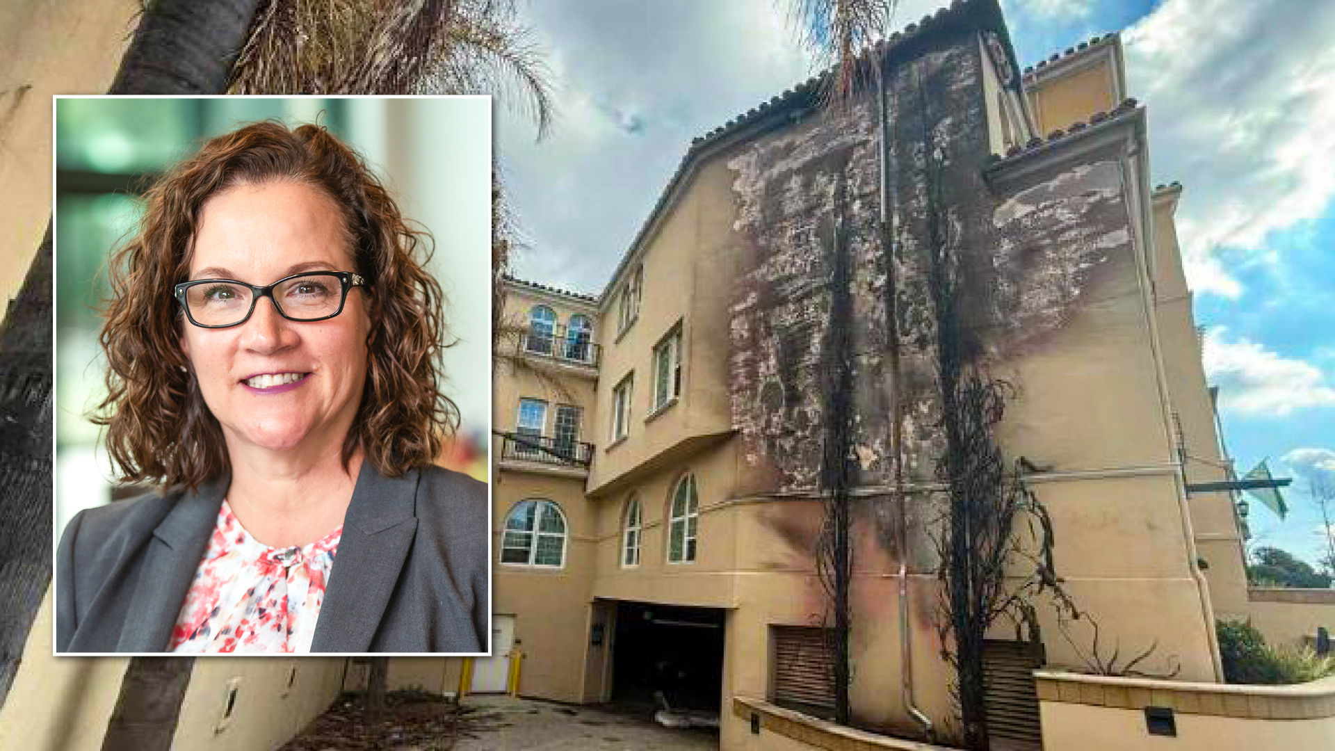 Betty Murrell, a bus driver from nearby Atria Hillcrest, navigated road closures to assist with the Atria Park of Pacific Palisades fire evacuation