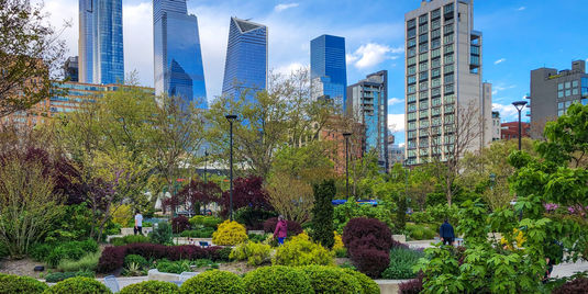 city park near Coterie Hudson Yards