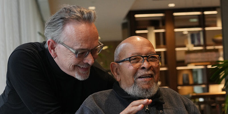 Coterie Cathedral Hill, Rev. Williams with his caretaker