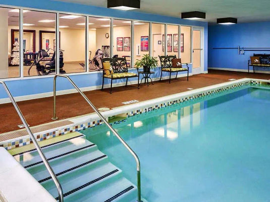 Atria North Point indoor pool