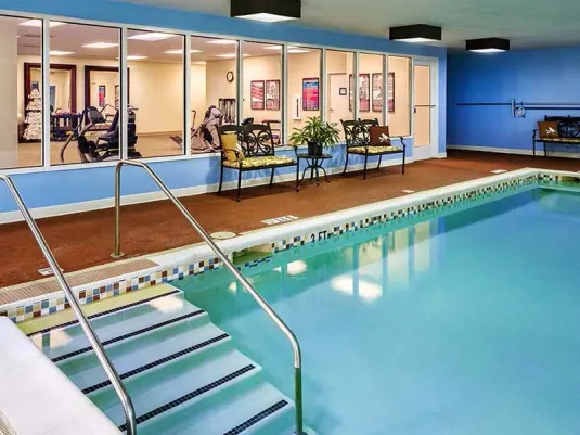 Atria North Point indoor pool