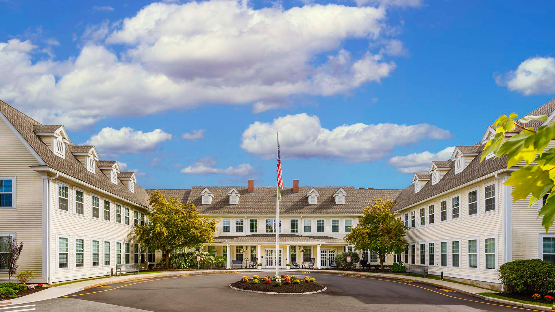 Atria Merrimack Place exterior entrance