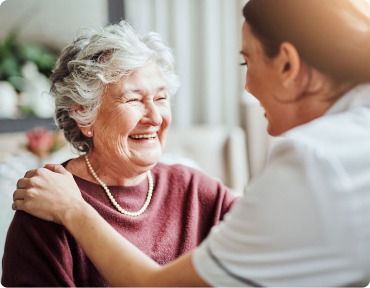 Caregiver and resident