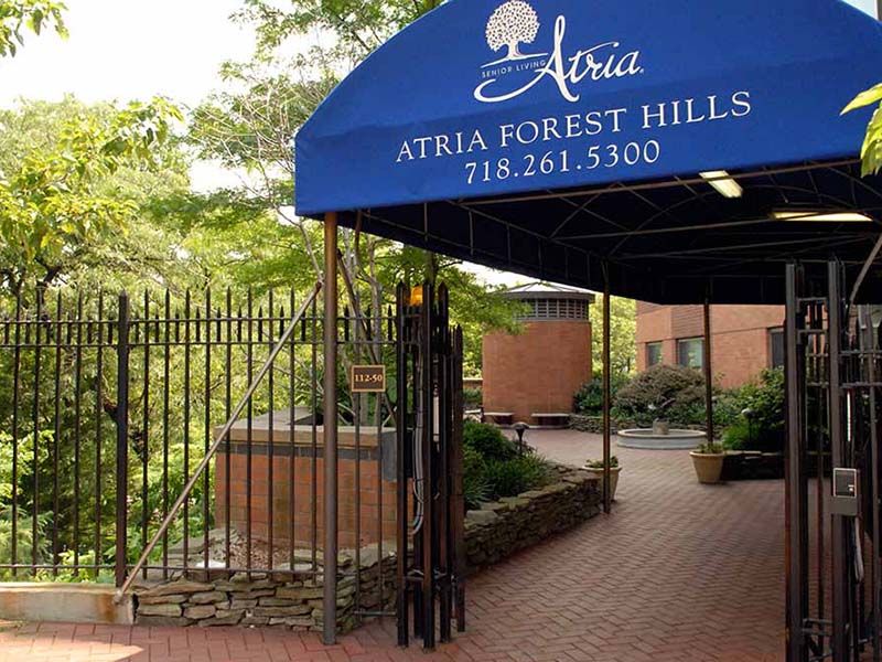 Atria Forest Hills entrance
