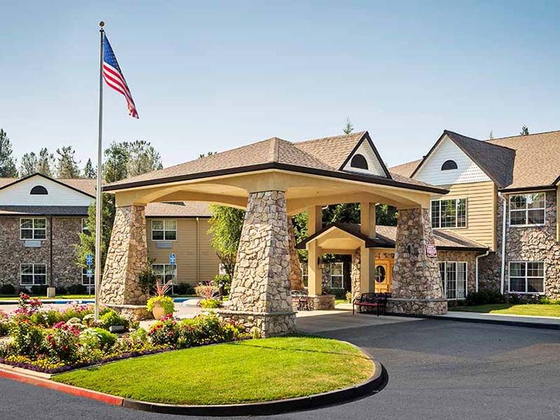 Atria Grass Valley exterior entrance