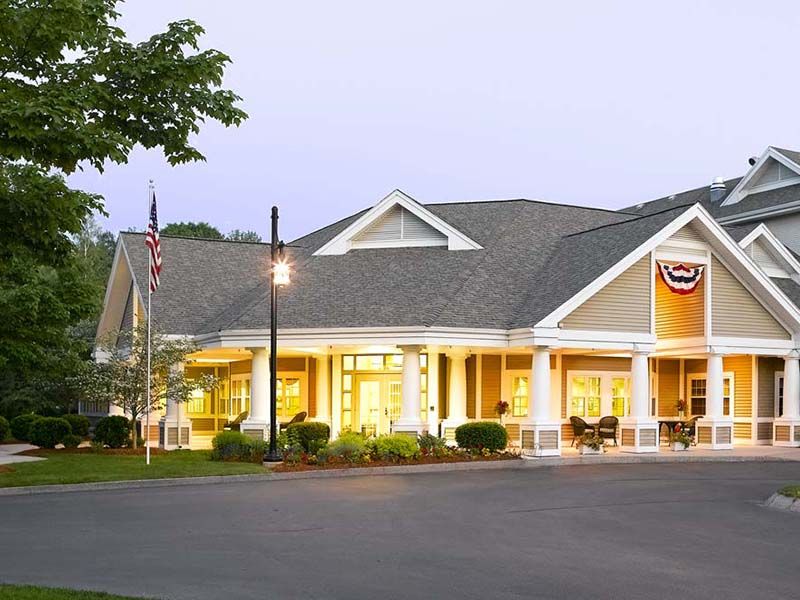 Atria Kennebunk exterior entrance