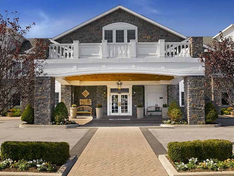 Atria Rye Brook exterior entrance