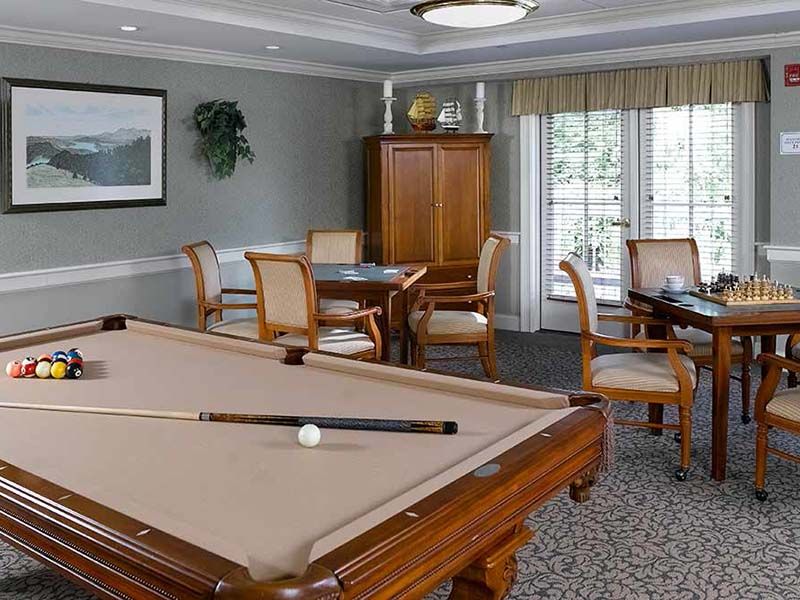 Atria Tanglewood game room