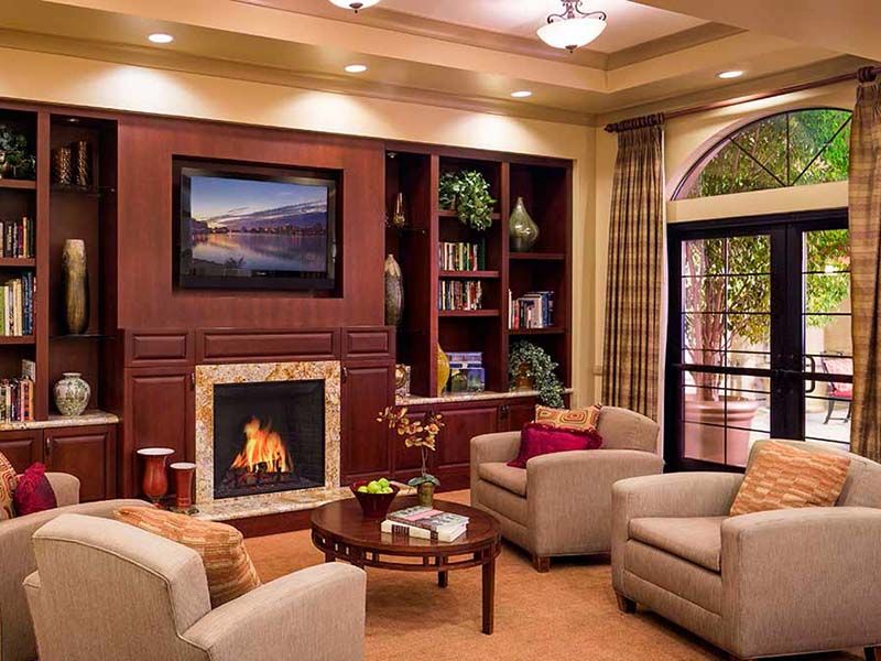 Atria Tarzana living room