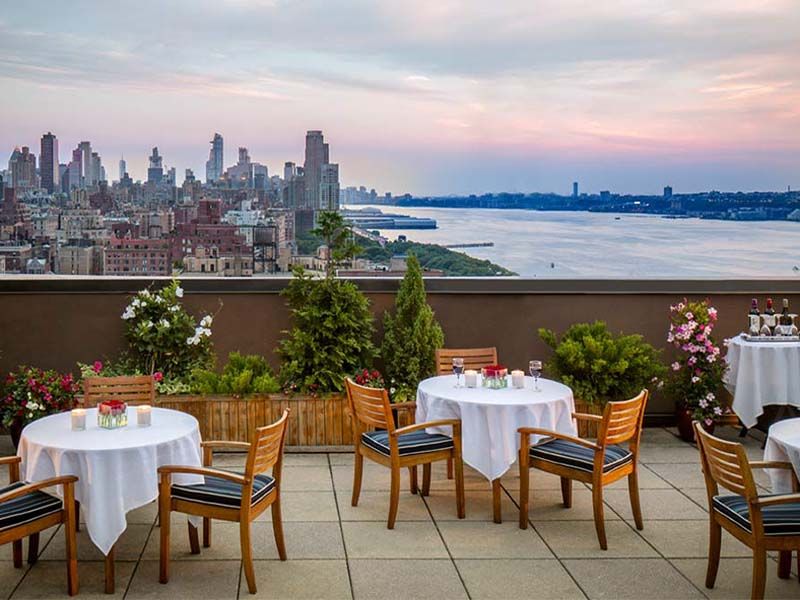 Atria West 86 rooftop dining