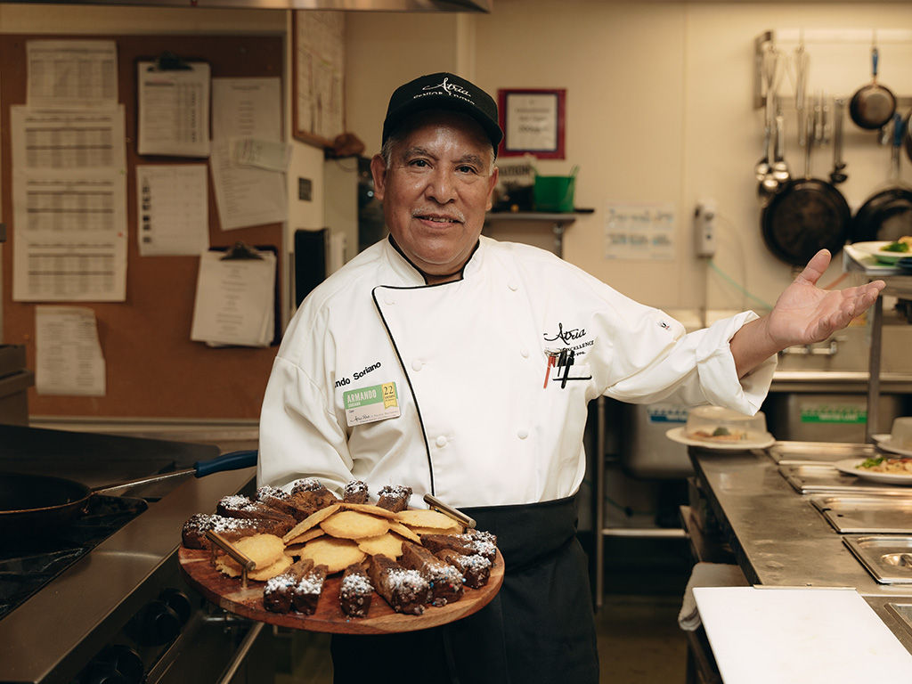 Armando Soriano Honored with Excellence in Service Award