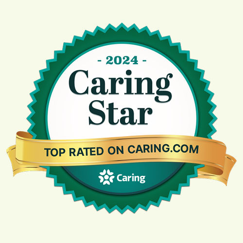 Caring.com caring star award badge
