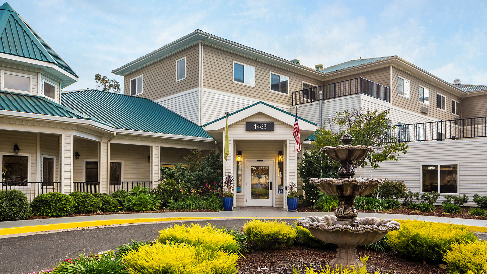 Atria Evergreen Valley front entrance