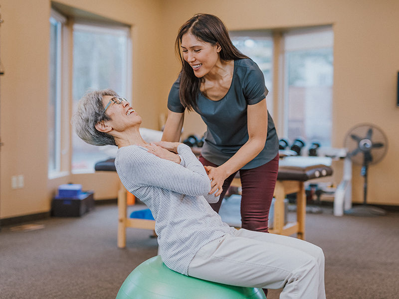 Legacy Healthcare physical therapist and resident