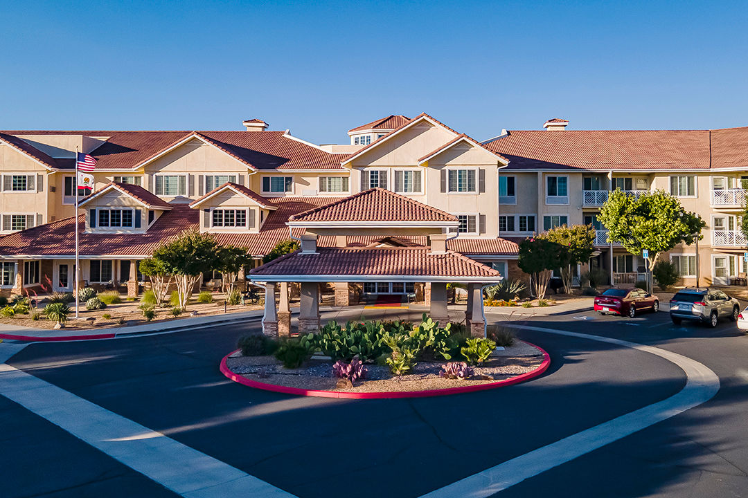 Exterior entrance to Holiday Rancho Village