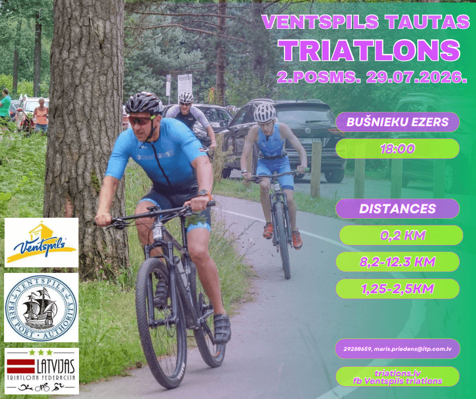 Ventspils Tautas Triatlons, 2.posms