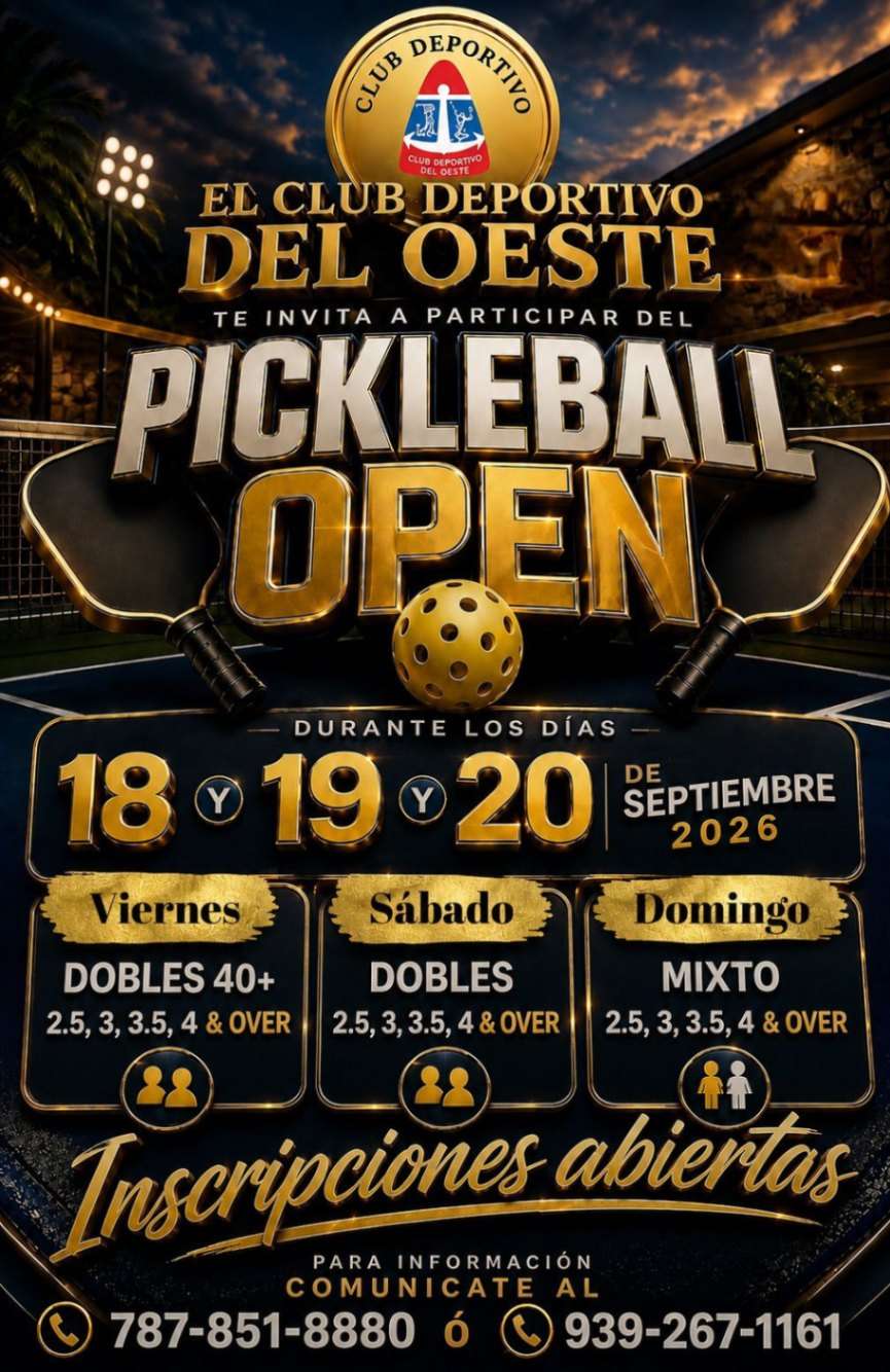 Club Deportivo Del Oeste Open