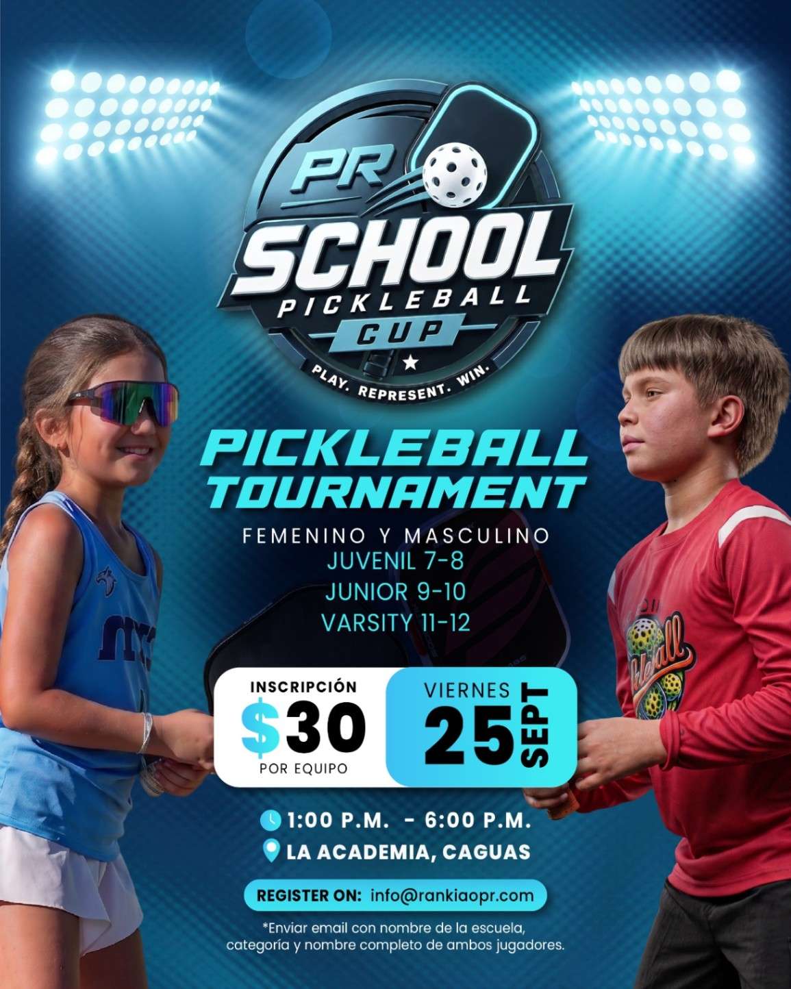 PR SCHOOL PICKLEBALL CUP