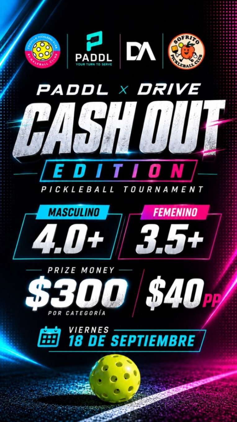 PADDL DRIVE SERIES CASH-OUT EDITION