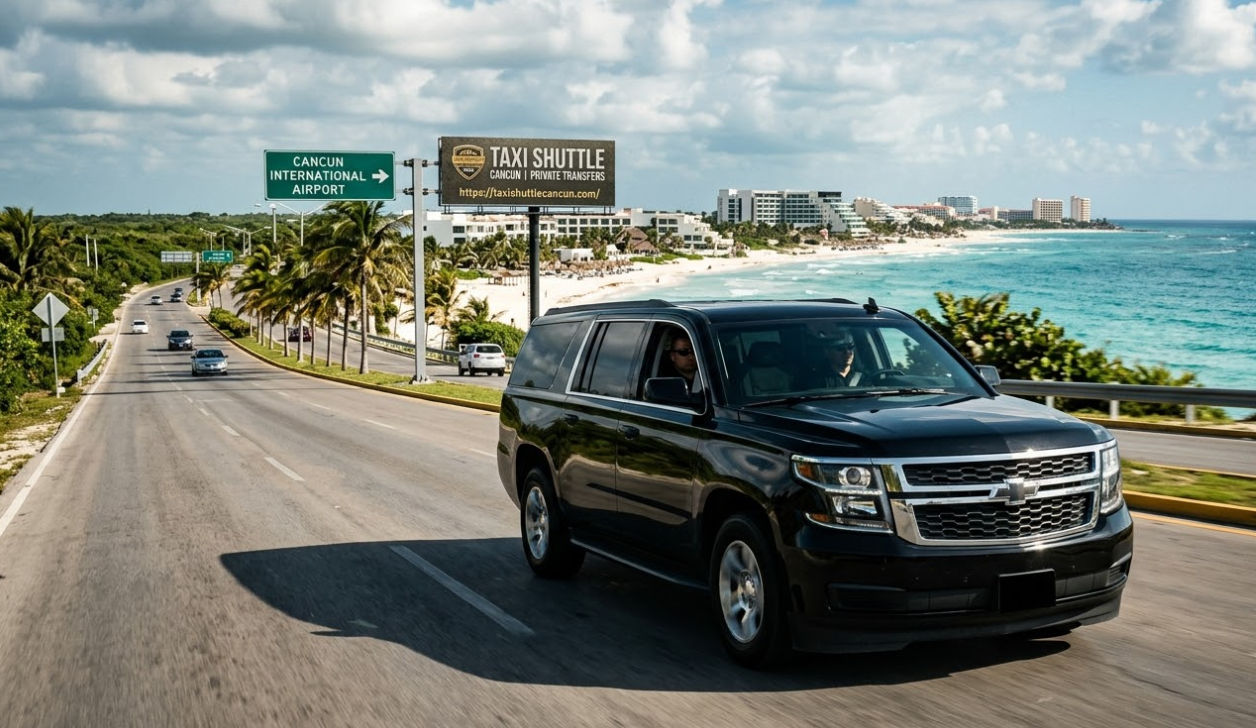 Transporte Ejecutivo en Cancún - Traslados VIP y Servicio de Lujo desde el Aeropuerto