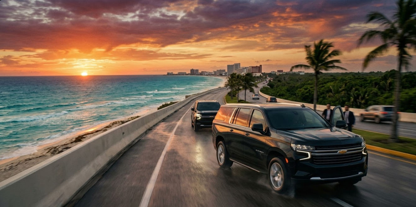 Traslados de Cancún a Playa del Carmen y Tulum - Shuttle Interurbano en Quintana Roo