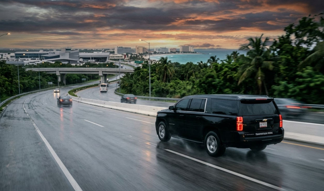 Shuttle de Lujo en Cancún - Traslados Sanitizados y Unidades de Reciente Modelo
