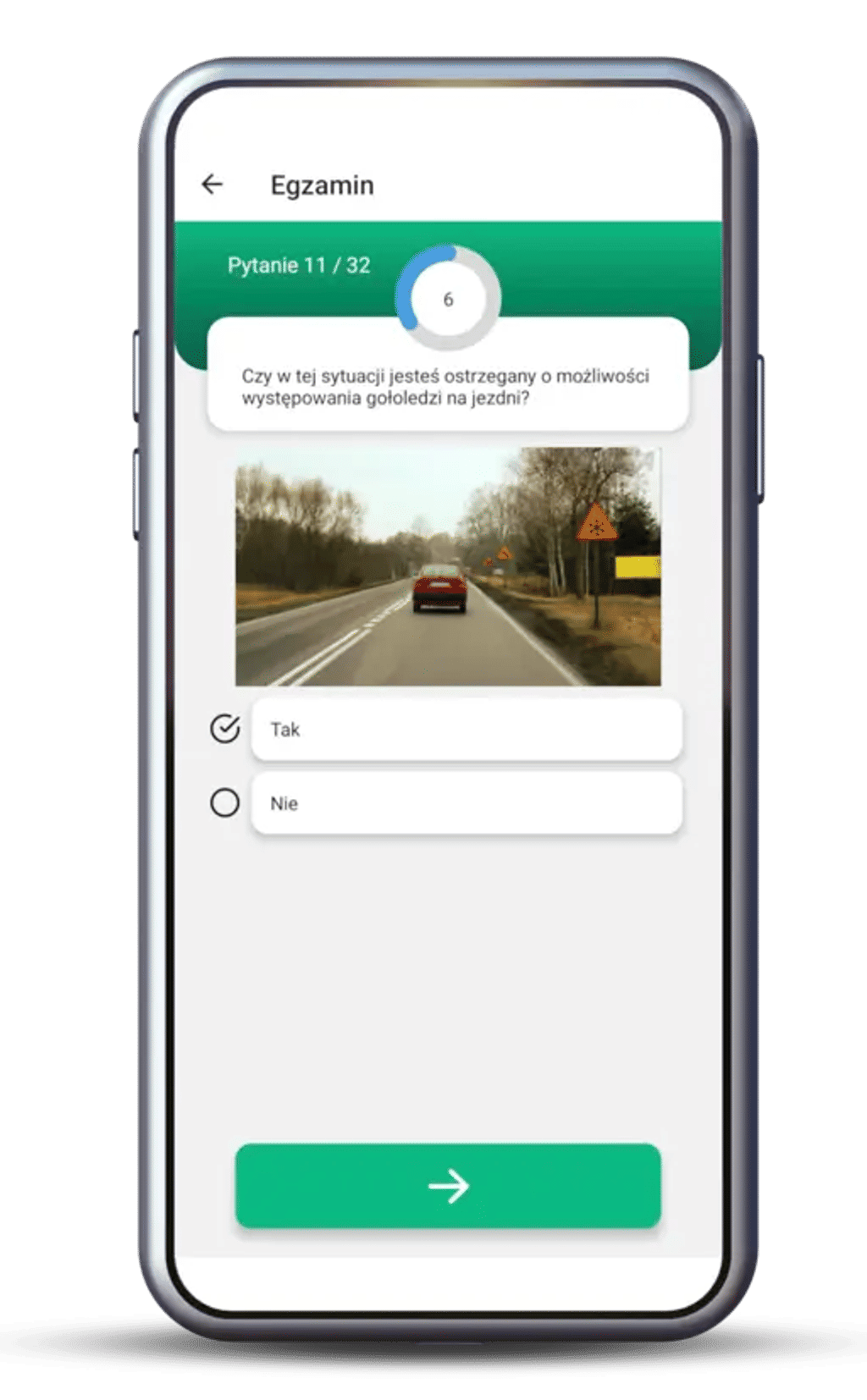 Egzamin na telefonie