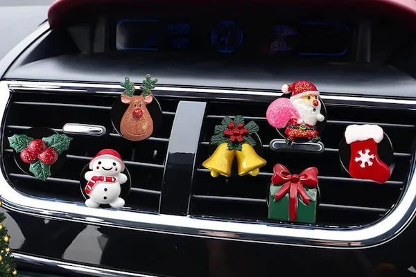 Christmas car decor