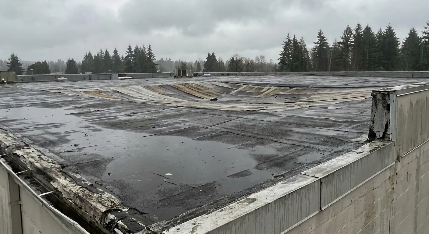 Flat roof