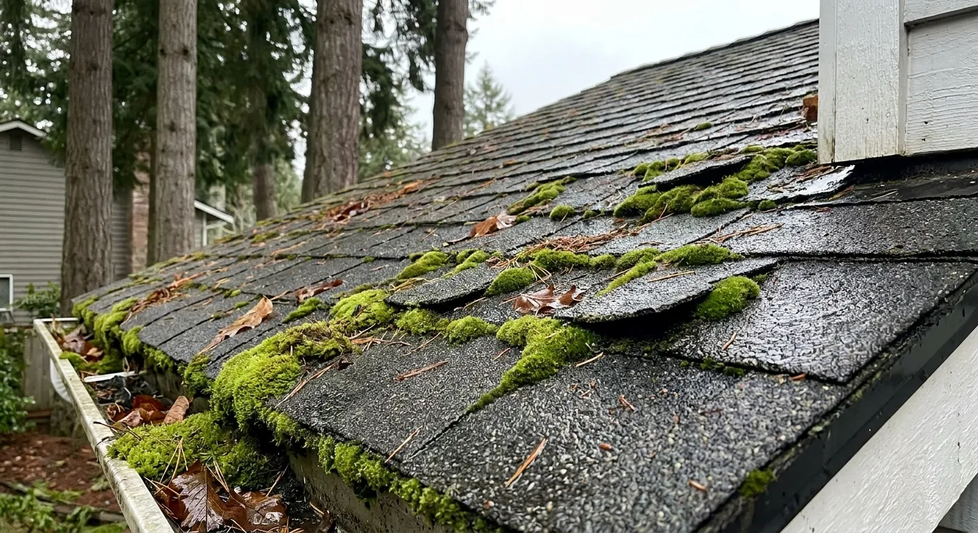 Roof Moss Removal Seattle WA: How Moss Damages Shingles