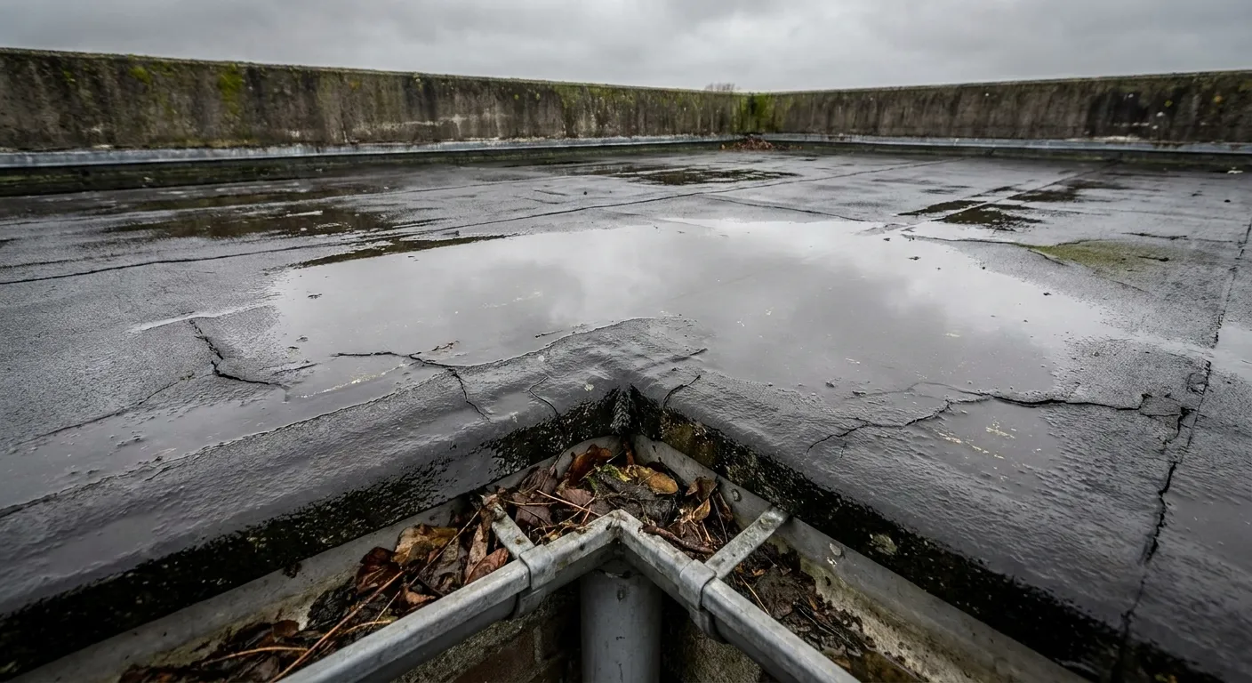 Flat roof
