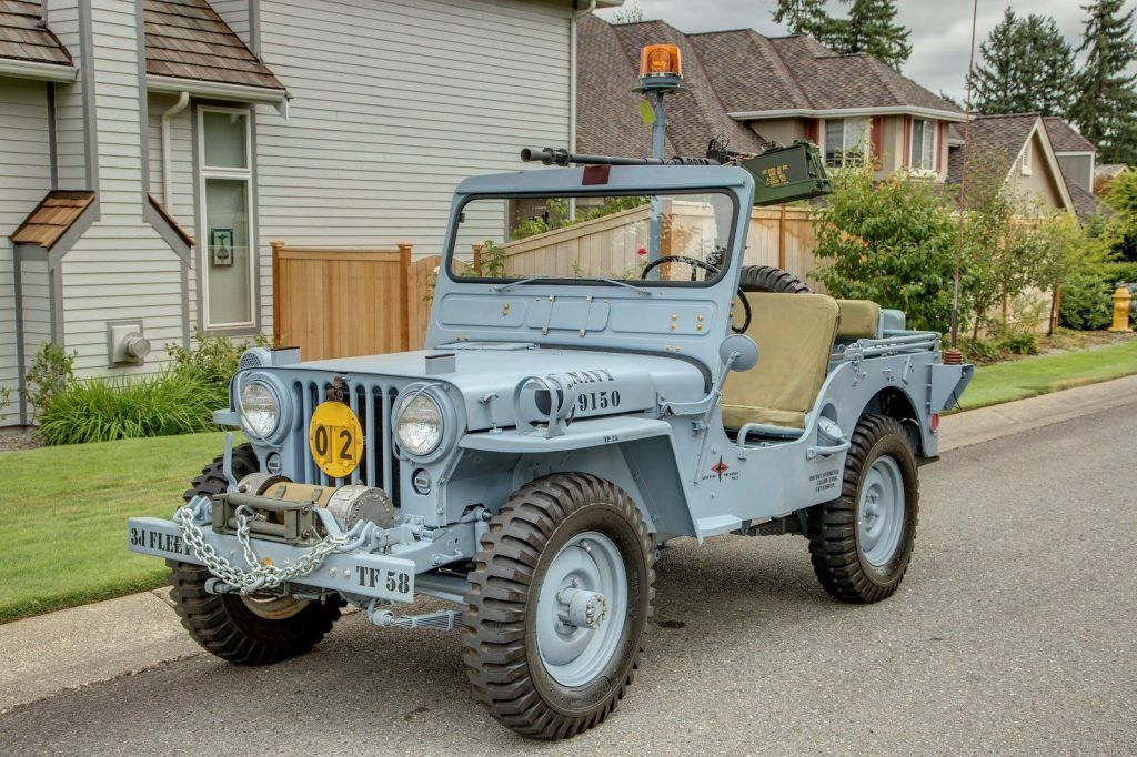 Navy Variant 1952 Willys M-38 military