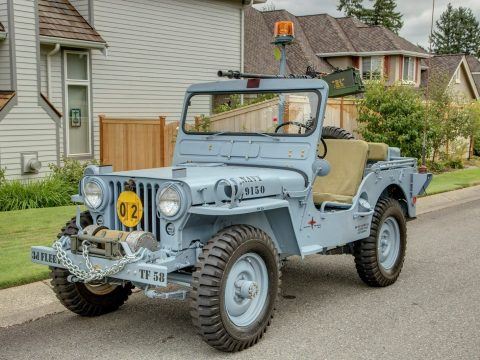 Navy Variant 1952 Willys M-38 military for sale