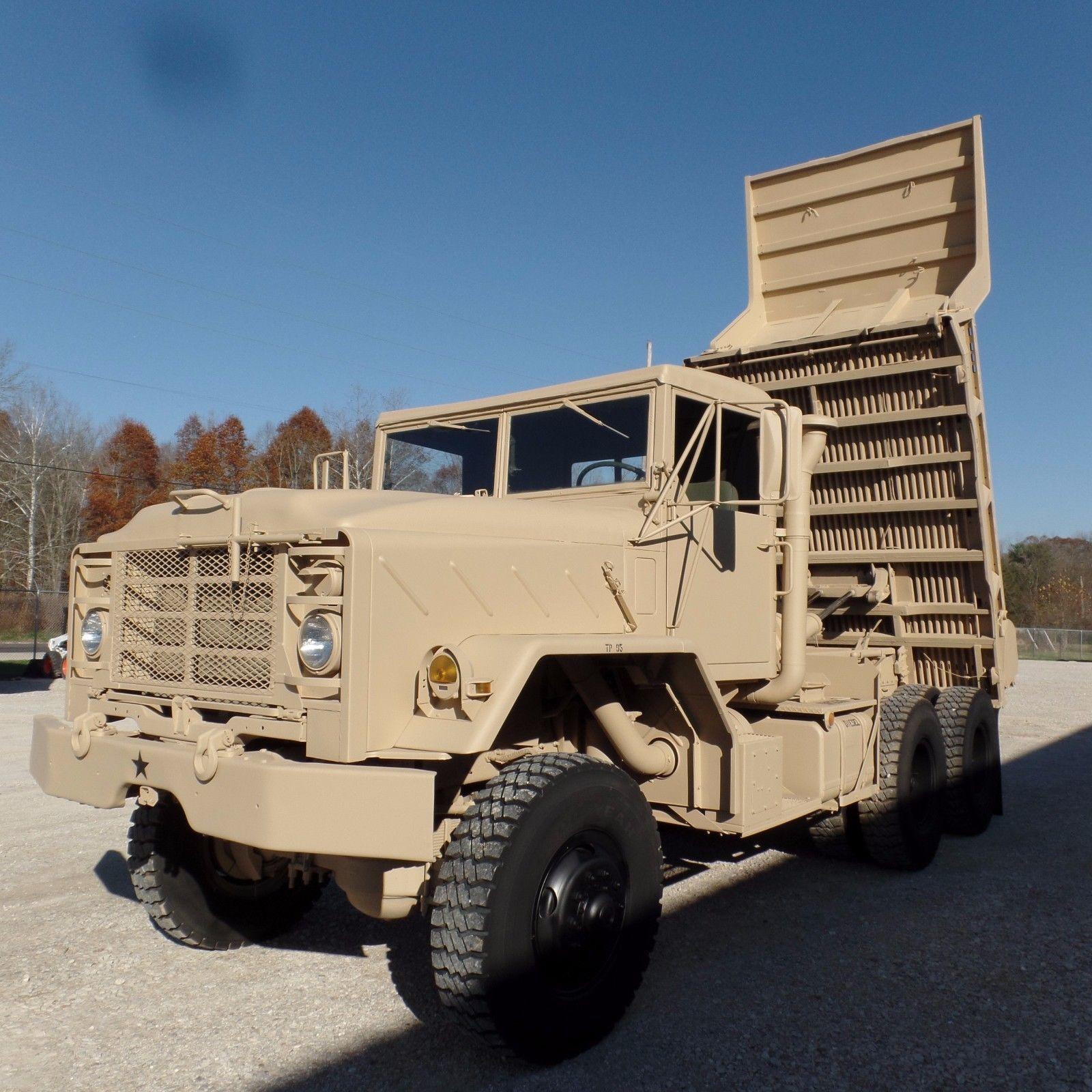 very nice 1985 AM General M929A1 Military dump truck for sale