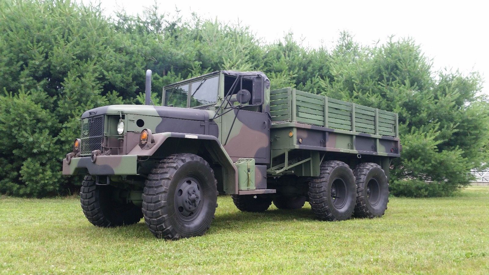 1971 AM General M35-A2 bobbed military truck more than just a beastly truck...