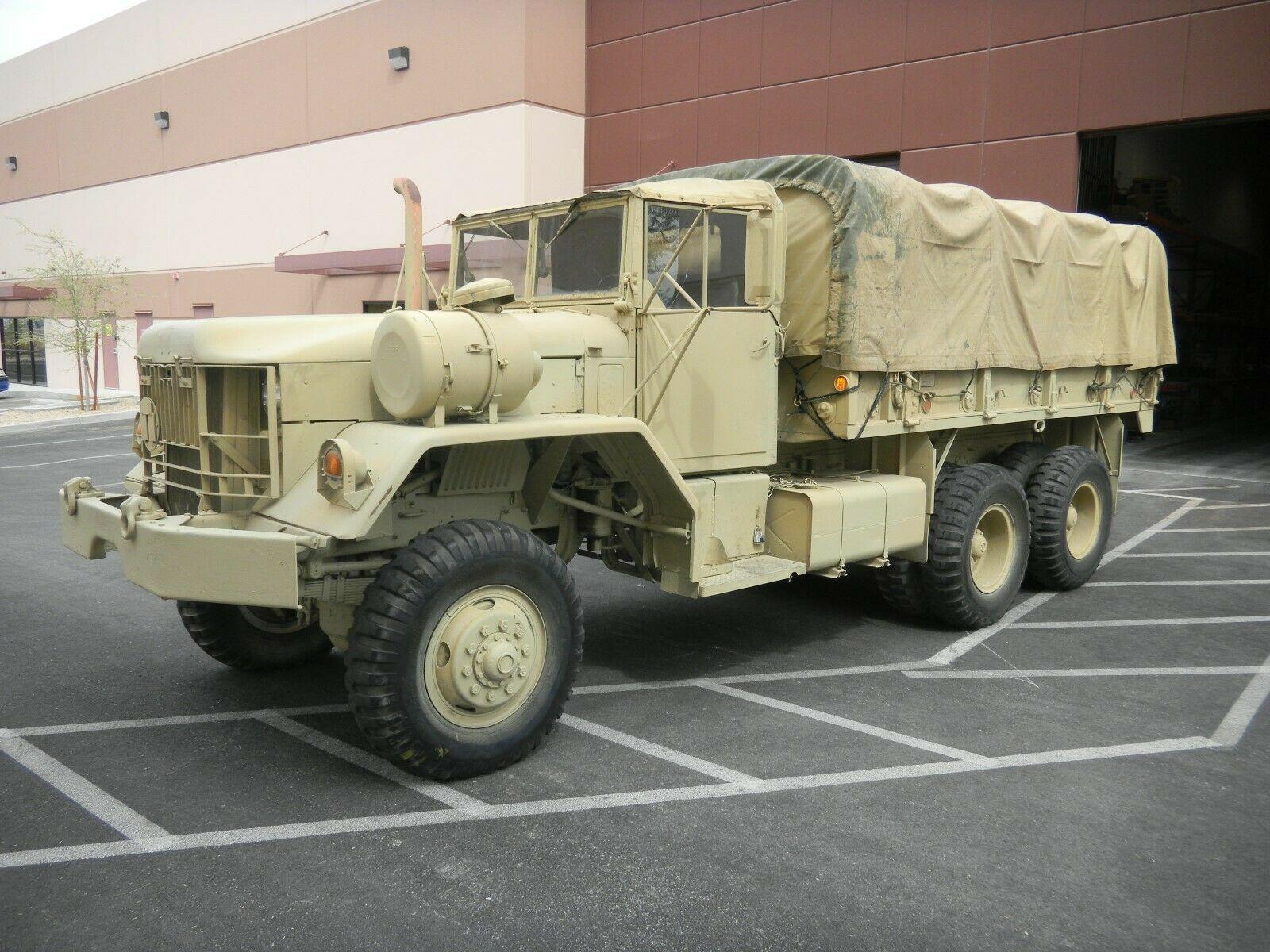 1971 AM General M813A1 5-Ton 6 × 6 Super Single military low miles for sale. 