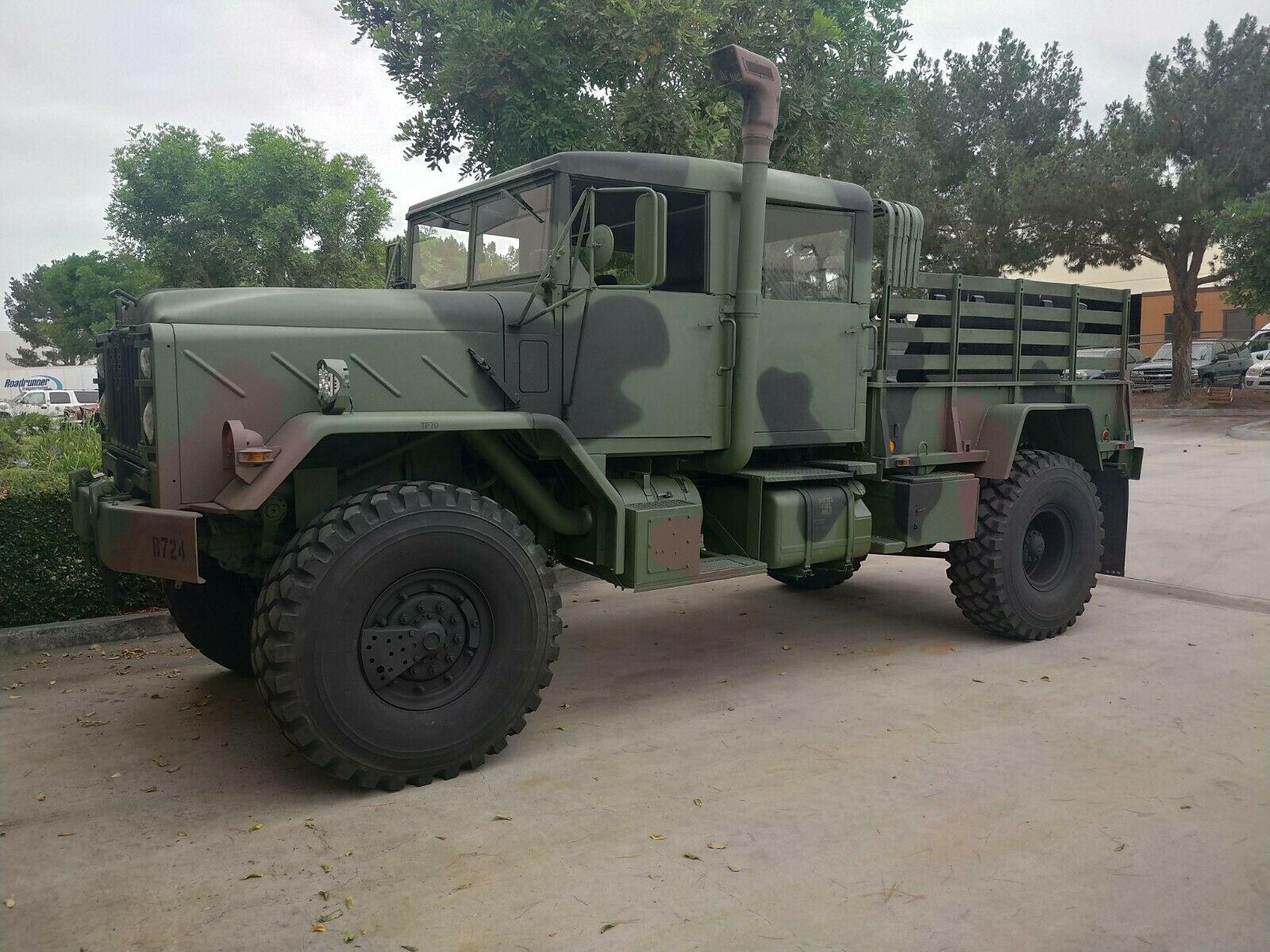 Custom Bobbed 1991 BMY Harsco 5 ton m932a2 military for sale.