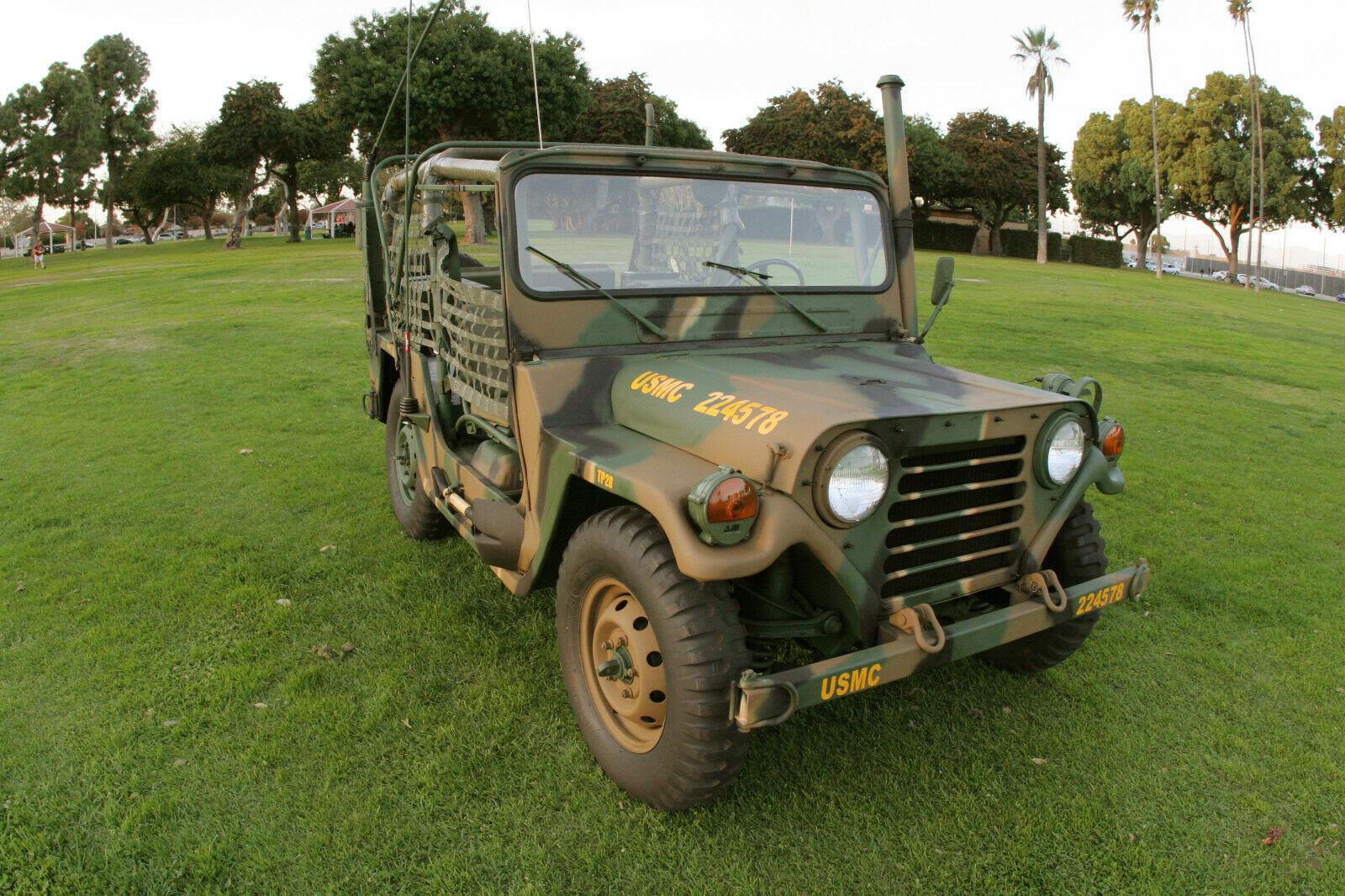 restored 1971 AM General M151A2 USMC military @ Military vehicles for sale