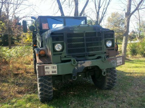 low miles 1987 BMY Harsco M923a2 5 ton Truck military for sale