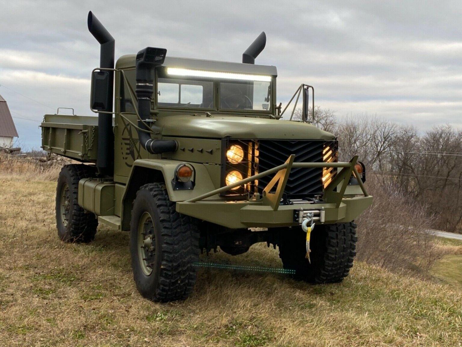 great shape 1968 AM General M35a2 4×4 military @ Military vehicles for sale