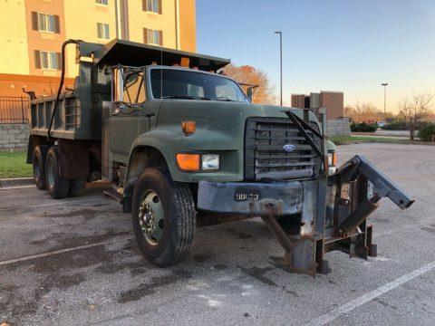 needs service 1995 Ford Ft900 Dump Truck Military for sale