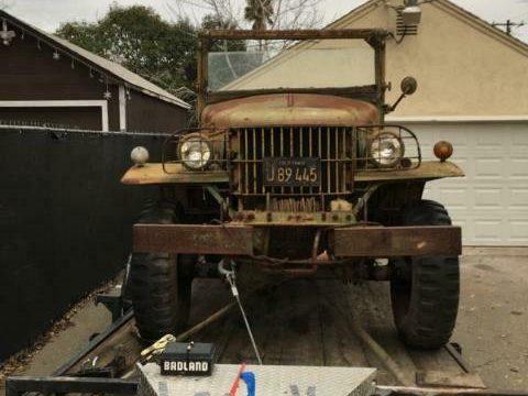 rare 1941 Dodge Power Wagon WC2 WC4 Weapons Carrier Military for sale